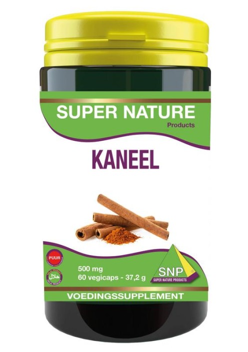 SNP Kaneel Cinnamomum verum 500mg puur (60 Capsules)