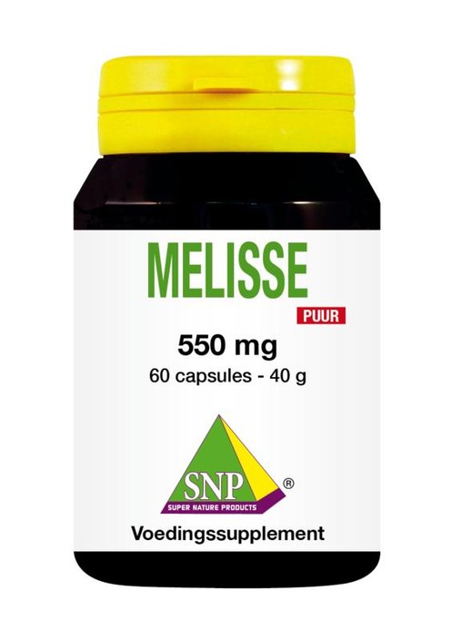 SNP Melisse 550mg puur (60 Capsules)