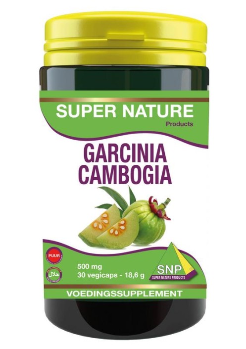 SNP Garcinia cambogia 500mg puur (30 Vegetarische capsules)