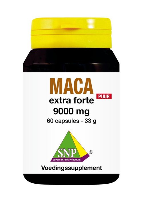 SNP Maca extra forte 9000mg puur (60 Capsules)