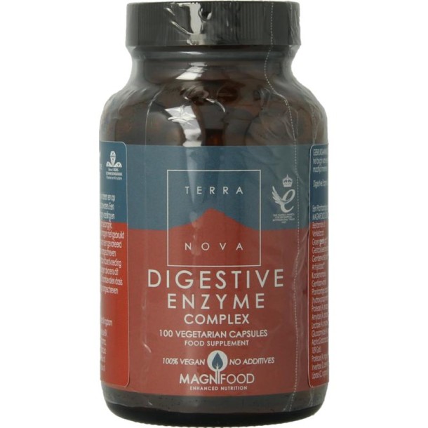 Terranova Digestive enzyme complex (100 Vegetarische capsules)