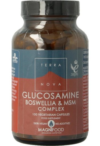 Terranova Glucosamine boswellia & MSM complex (100 Vegetarische capsules)