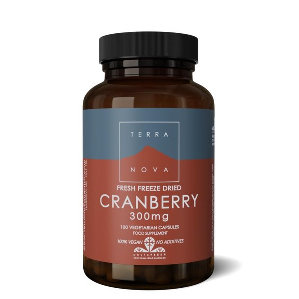 Terranova Cranberry 300mg (100 Vegetarische capsules)