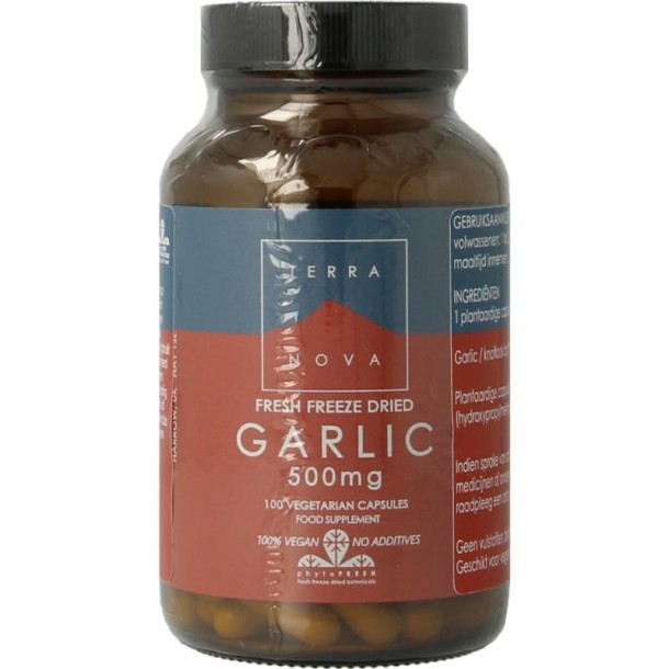 Terranova Garlic 500 mg (100 Vegetarische capsules)