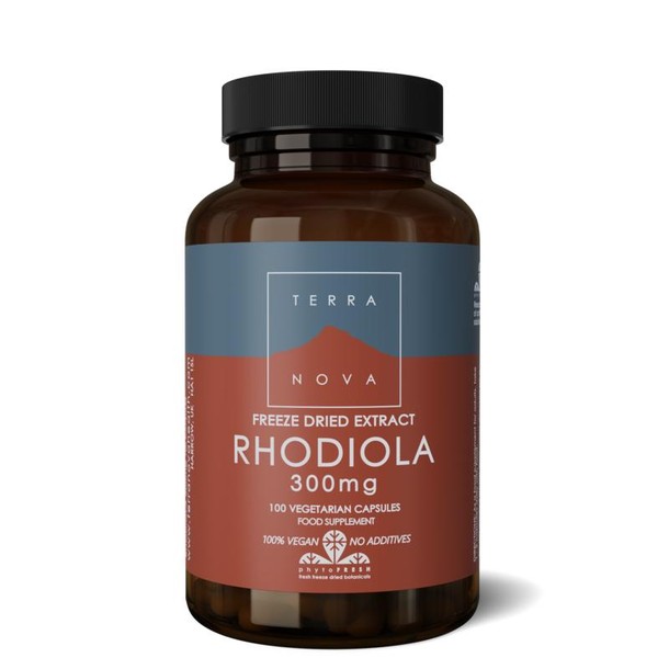 Terranova Rhodiola 300mg (100 Vegetarische capsules)