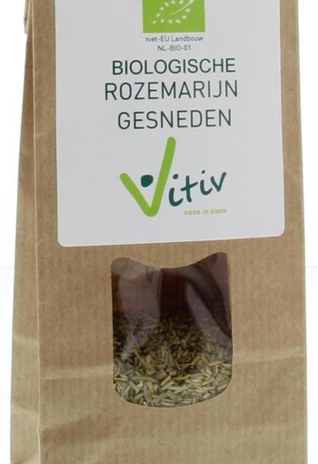 Vitiv Rozemarijn gesneden bio (25 Gram)