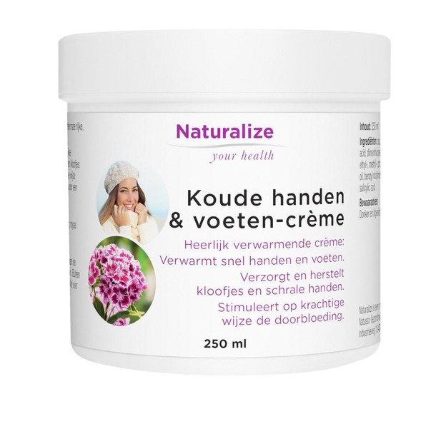 Naturalize Koude handen en voeten creme (250 Milliliter)