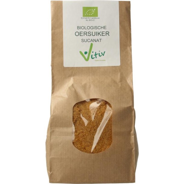 Vitiv Oersuiker sucanat bio (500 Gram)