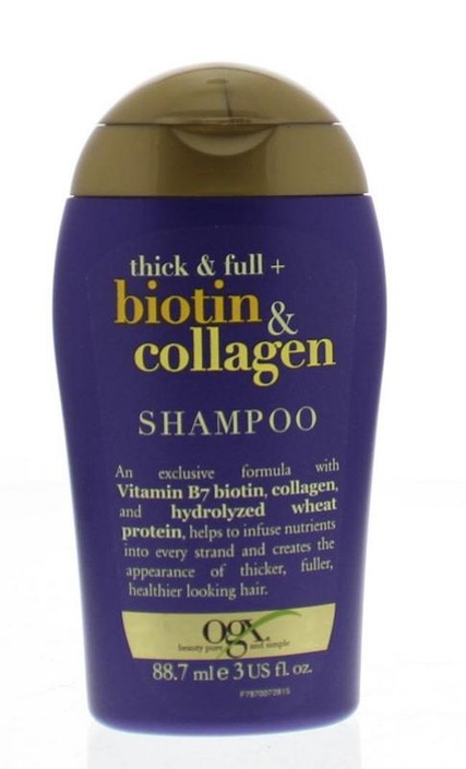 OGX Shampoo thick and full collagen (88,7 Milliliter)