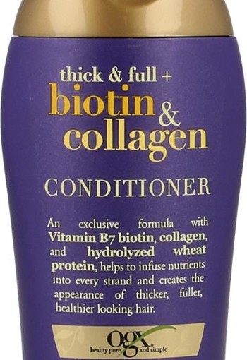 OGX Conditioner thick and full biotin & collagen (88,7 Milliliter)
