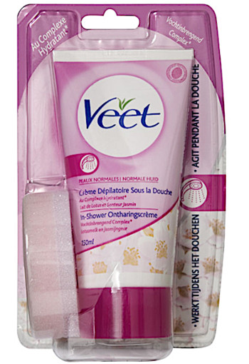 Veet In-shower ont­ha­rings­crè­me  voor gevoelige huis huid  150 ml