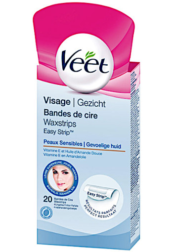 Veet Was­strips ge­zicht ge­voe­li­ge huid