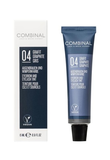 Combinal Wenkbrauwen wimperverf grijs (15 Milliliter)