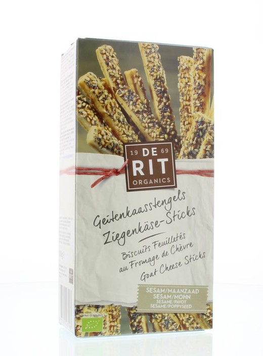 De Rit Sesam geitenkaas stengel bio (100 Gram)