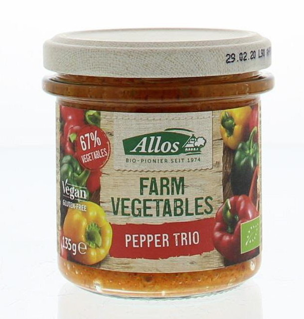 Allos Farm vegetables pepper trio bio (135 Gram)