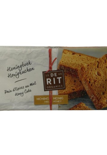 De Rit Volkoren honingkoek bio (500 Gram)