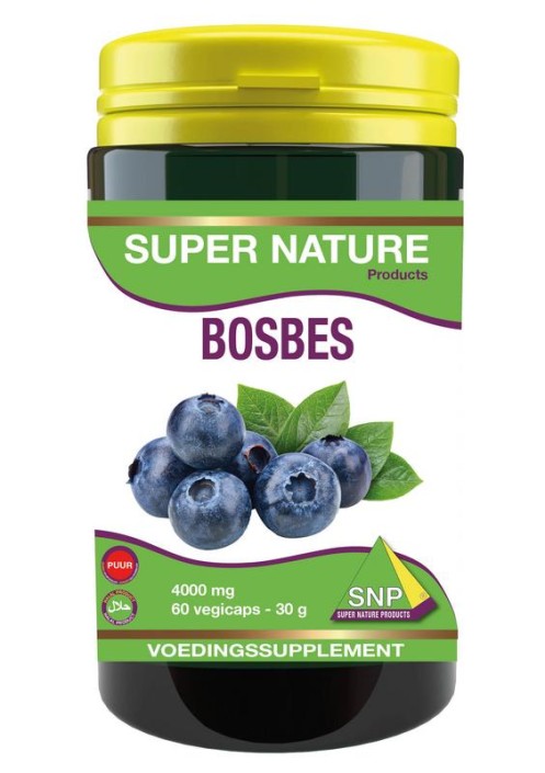 SNP Bosbes extra forte 4000 mg puur (60 Capsules)