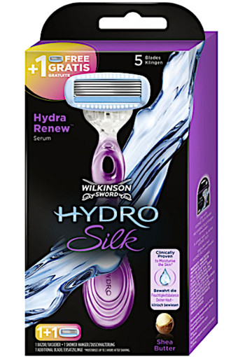 Wil­k­in­son Hy­dro silk | Wilkinson Hydro Silk Scheersysteem 5-Blads