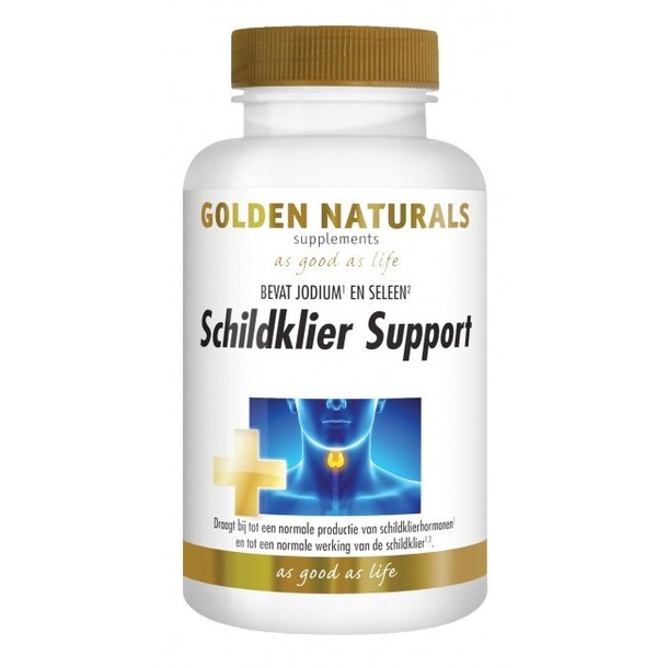 Golden Naturals Schildklier support (90 Tabletten)