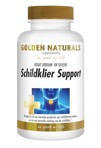Golden Naturals Schildklier support (90 Tabletten)
