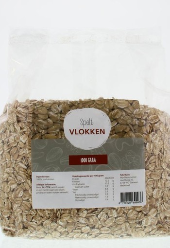 Mijnnatuurwinkel Speltvlokken (1 Kilogram)