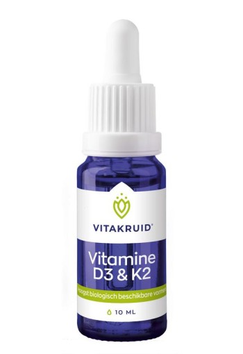 Vitakruid Vitamine D3 & K2 10 Milliliter