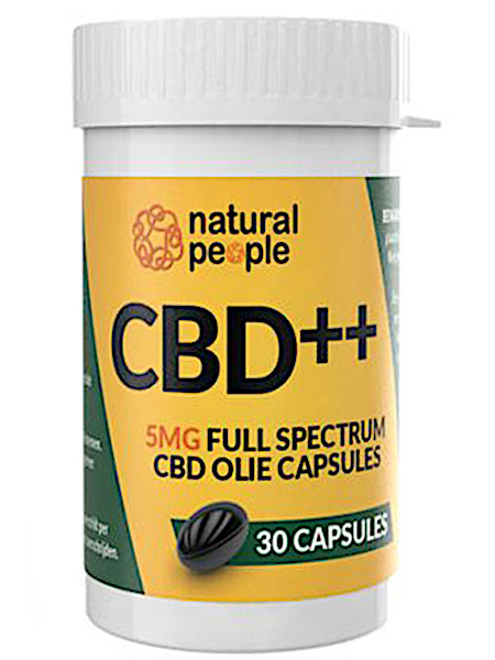 Na­tu­ral Pe­o­p­le CBD olie soft­gel cap­su­les 5mg 30 stuks