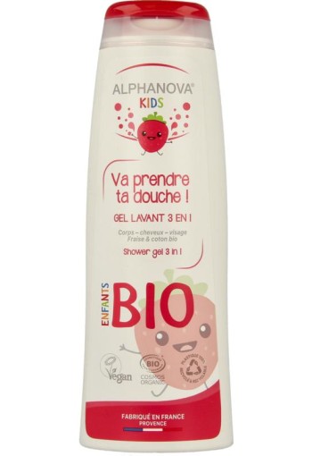 Alphanova Kids Showergel 3 in 1 (250 Milliliter)