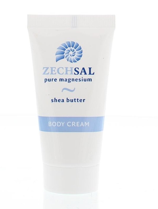 Zechsal Body cream shea butter reisverpakking (30 Milliliter)