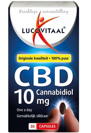 Lucovitaal CBD 10mg forte (30 Capsules)