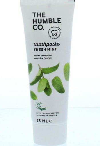 The Humble Co Tandpasta natural fresh mint (75 Milliliter)