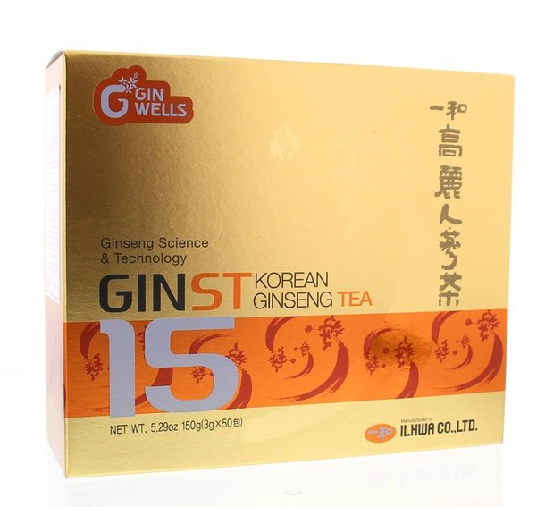 Ilhwa Ginst15 Korean ginseng tea (50 Zakjes)