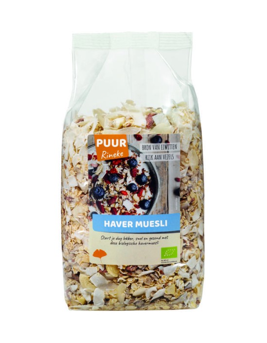 Puur Rineke Haver muesli bio (750 Gram)