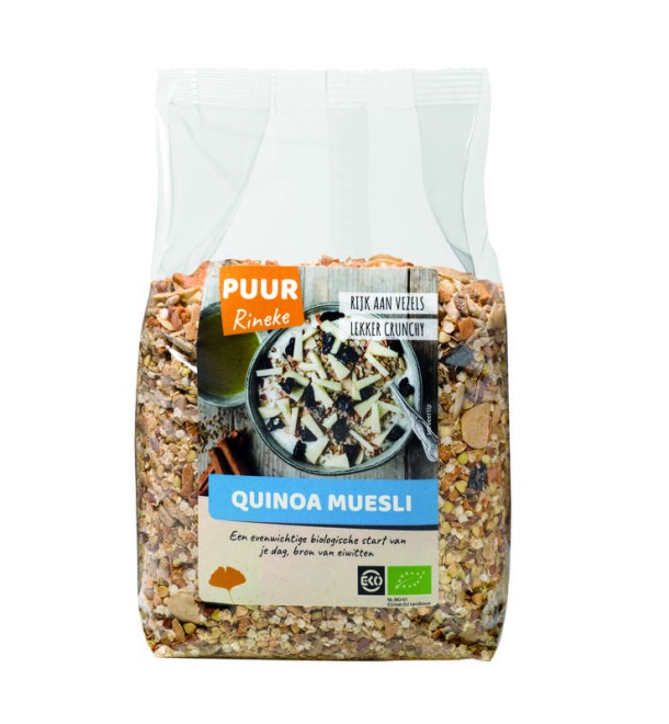 Puur Rineke Quinoa muesli bio (600 Gram)