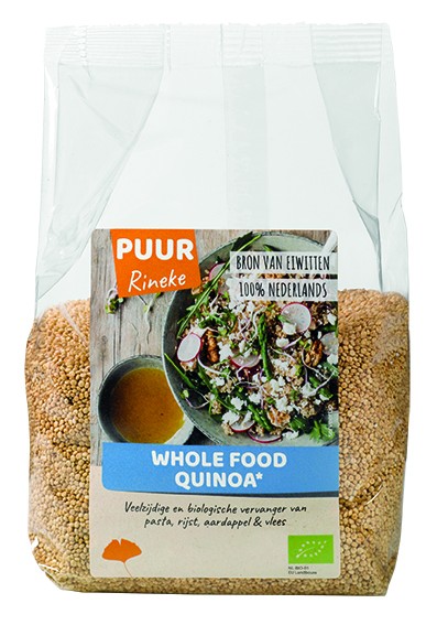 Puur Rineke Wholefood quinoa bio (500 Gram)