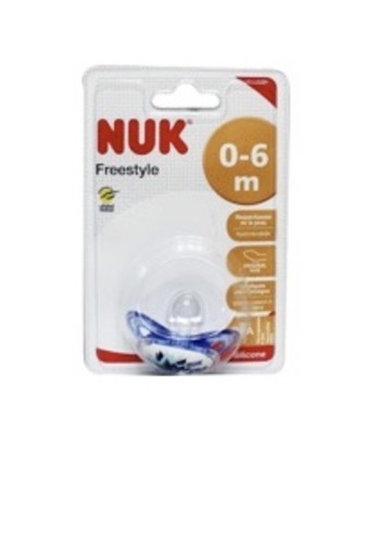 Nuk Fopspeen Freestyle Maat 1 0-6 Mnd Jongen 1st