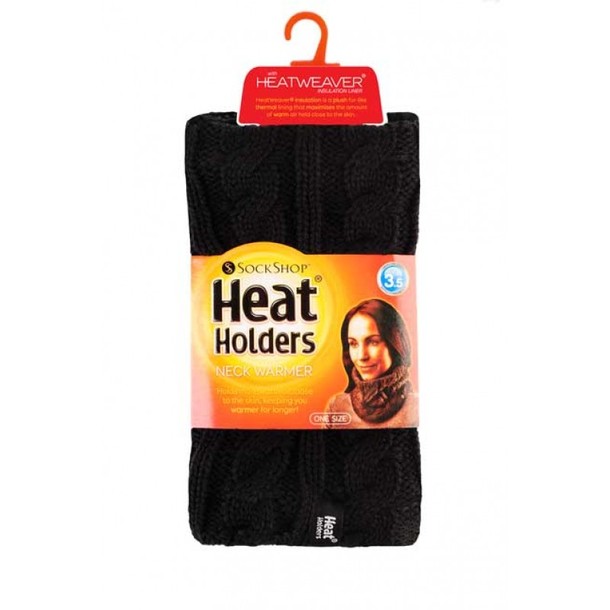 Heat Holders Ladies neck warmer black (1 Stuks)