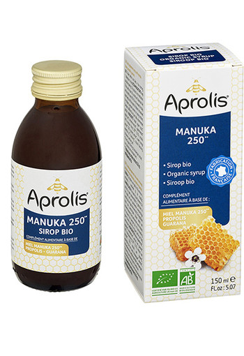 Aprolis Siroop manuka propolis guarana bio (150 Milliliter)