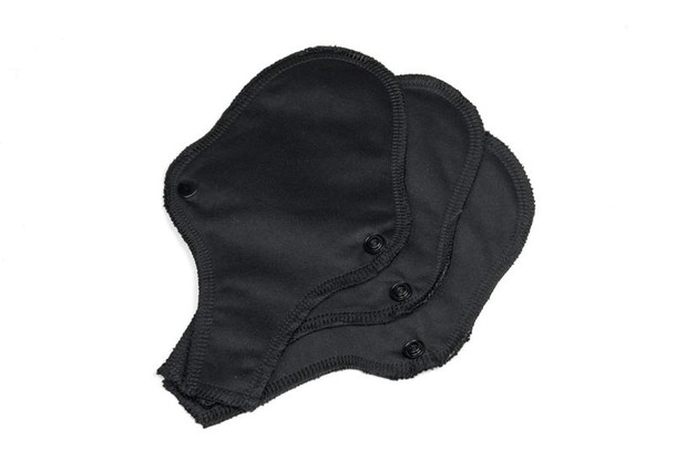 Imsevimse Maandverband wasbaar zwart string (3 Stuks)