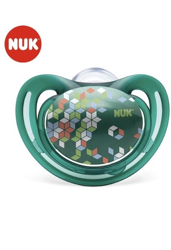 Nuk Fopspeen Freestyle Maat 1 0-6 Mnd Meisje 1st