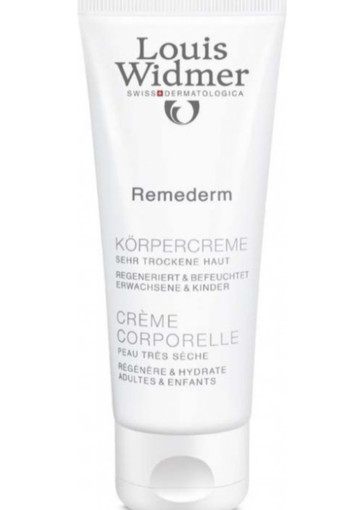 Louis Widmer Remederm Crème Fluide - Zonder Parfum Bodycrème 75 ml