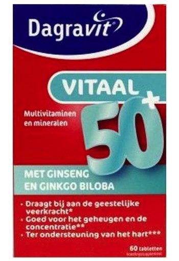 Dagravit Vitaal 50+ blister (60 Tabletten)