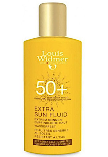 Louis Widmer Extra Sun Fluïd Zonder parfum Zonnefluïde 100 ml