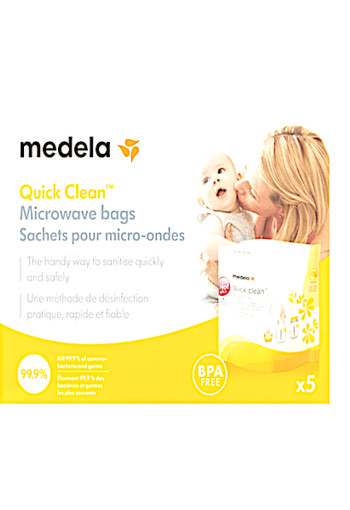 Medela Quickclean Magnetronzakken 5 stuks