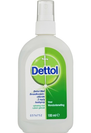 Dettol Wondspray- Wondontsmetting Huidspray 100 ml