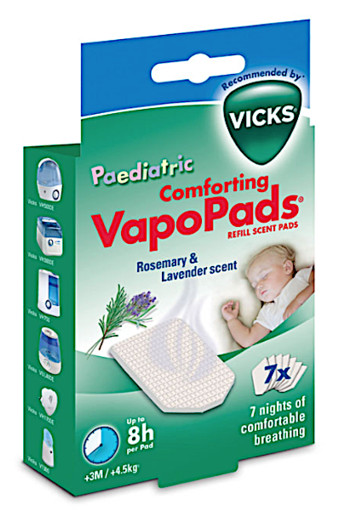 Vicks Ro­ze­ma­rijn & la­ven­del geur­pads