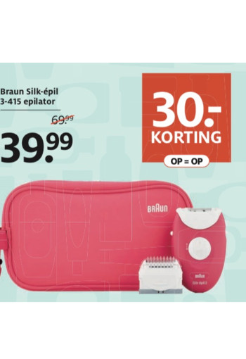 Braun Silk-épil 3-415 epilator