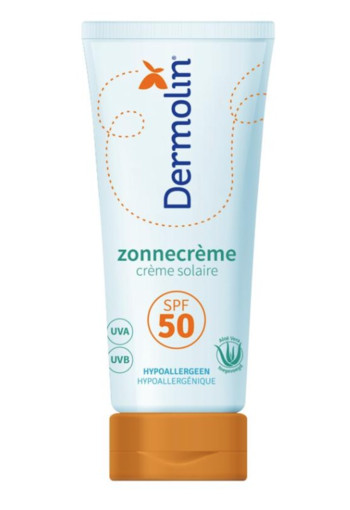 Dermolin Zonnebrandcreme SPF50 (75 Milliliter)