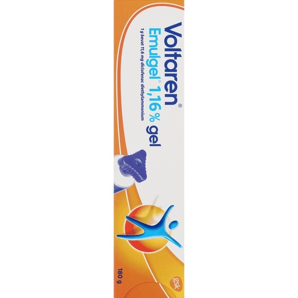 Voltaren Emulgel 1.16% (180 Gram)