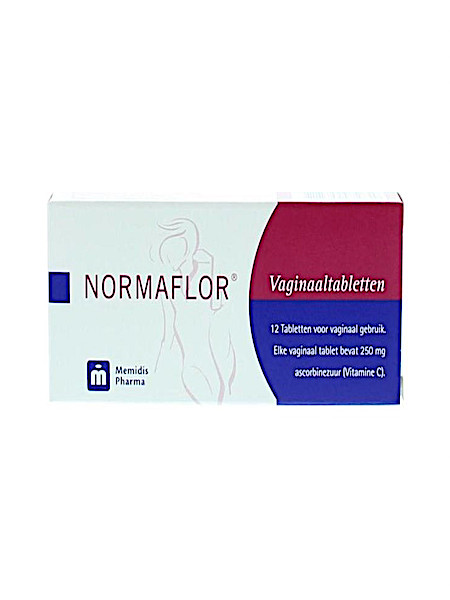 Normaflor Vaginale tabletten (12 Stuks)